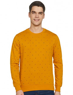 AMAZON BRAND - SYMBOL MEN'S COTTON BLEND ROUND NECK SWEATSHIRT (AW19MN