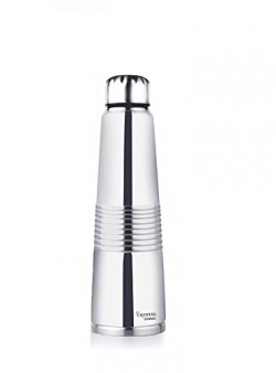 CRYSTAL PYRAMID STAINLESS STEEL WATER BOTTLE/FRIDGE BOTTLE, 1000 ML, S