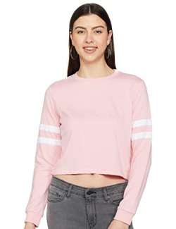 NEWPORT WOMEN'S POLYESTER CREW NECK SWEATSHIRT(NPWWPSS20002P05_PINK_2X