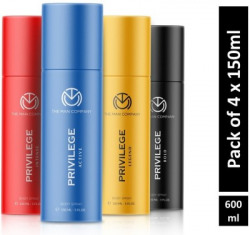 THE MAN COMPANY Privilege Intense , Legend, Bold & Active Deodorant Sp