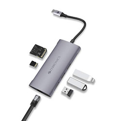 ZEBRONICS 6 in 1 USB Type C Multiport Adapter Zeb TA1000UCL with USB,