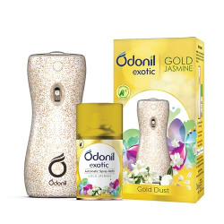 DABUR Odonil Exotic Automatic Spray - 225Ml | Machine + 1 Refill | Gol