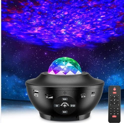 DesiDiya Star Projector for Bedroom with Music Bluetooth Speaker Galax