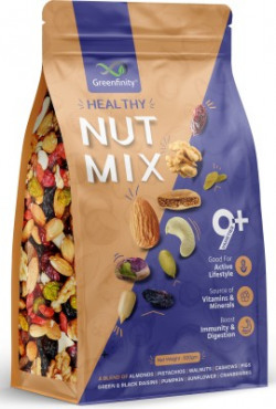 Greenfinity Healthy Nutmix | Mixed Dryfruits | Source of Vitamin and M