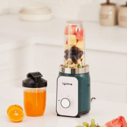 LIFELONG LLNBB004 NUTRI BLENDER 500 MIXER GRINDER (2 JARS, GREEN)