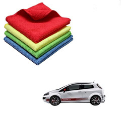 KOZDIKO Microfiber Cleaning Cloth Car 300GSM 40x40 cm Pack of 4 for Fi