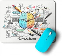 QIVEE PRINTED MOUSE PAD NON-SLIP BASE MOUSEPAD FOR COMPUTER MOUSEPADS