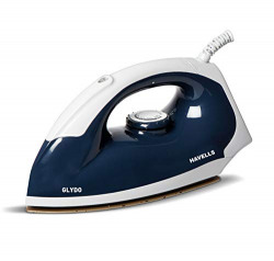 HAVELLS GLYDO 1000 WATT DRY IRON WITH AMERICAN HERITAGE NON STICK SOLE