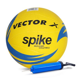 VECTOR X SPIKE RUBBER VOLLYBALL (COLOR : MULTICOLOUR, SIZE : 4) (VOLLE