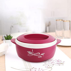 CELLO Sapphire | Insulated Inner Steel Casserole Outer Plastic | BPA F