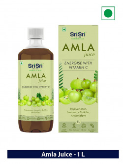 SRI SRI TATTVA NO ADDED SUGAR AMLA JUICE - 1 LITRE