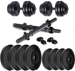 JASMINE 10KG (2.5KG X 4) PVC Dumbbell Set Home Gym KIT Home Gym Kit