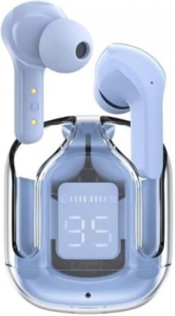 HEMAVI BLUE ULTRAPODS WITH SOUND BOOM QUALITY IN 5.3 BLUETOOTH VERSION