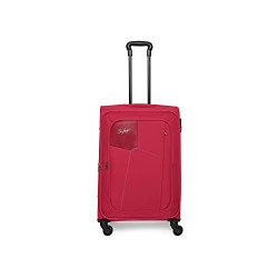 Skybags Rubik 58 cms Small Cabin Polyester Softsided 4 Spinner Wheels