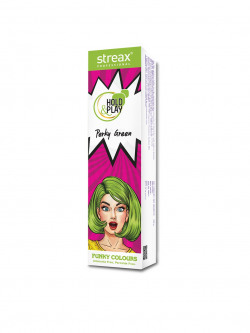 Streax Professional Hold & Play Funky Colours Hair Colour 100 gm - Per