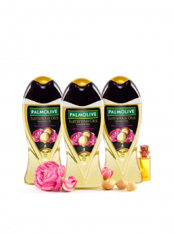 Palmolive Set of 3 Luminous Oils Invigorating Shower Gel - 250 ml Each