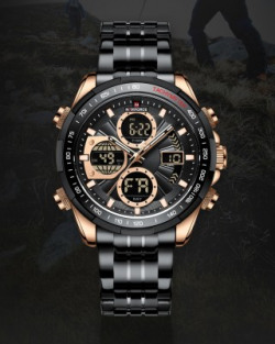 NAVIFORCE 9197 Fashion Sport Quartz Analog Digital LED Military Waterp