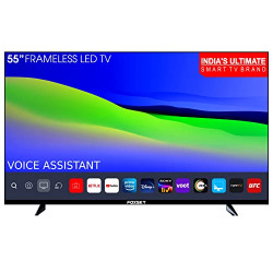 Foxsky 139.7 cm (55 inches) 4K Ultra HD Smart LED TV 55FS-VS (Black)
