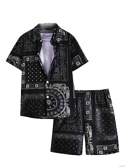 Leriya Fashion Night Dress for Men || Rayon Multi Printed Night Dress