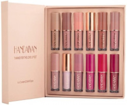 NANCY AJRAM X Handaiyan 12 Color Book Lip Gloss Set Liquid Lipstick Se