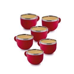 GANESH Stylish Durable Coffee/Tea/Milk Mug Plastic with Stainless Stee