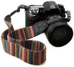 FIRST TRY Camera Strap Adjustable DSLR Camera Neck Strap Belt Retro Fi