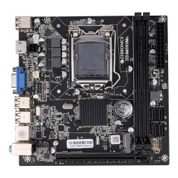 ZEBRONICS H61-NVMe Micro-ATX Motherboard for LGA 1155 Socket, Supports