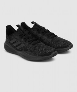 ADIDASFLUIDFLOW RUNNING SHOES FOR MEN(BLACK , 8)