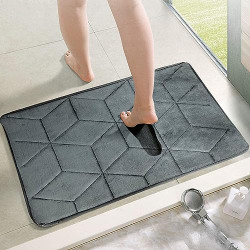 STATUS Memory Foam Bath Mat Rug, Ultra Soft and Non-Slip Bathroom Rugs