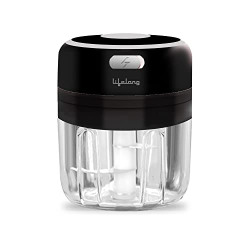 Lifelong USB Rechargeable Wireless Electric Chopper with Stainless Ste