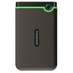 Transcend 4TB USB Type-C Port External Hard Drive Disk/HDD, Rugged Por