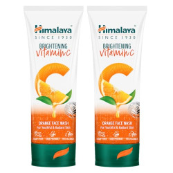 Himalaya Brightening Vitamin C Orange Face Wash | Brightening Face Cle