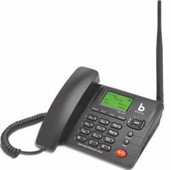 BEETEL F2N+ FWP FIXED LANDLINE PHONE,WIRELESS WITH LCD DISPLAY, QUAD B