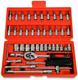 NICLAS 46 IN 1 PCS TOOL KIT & SCREWDRIVER AND SOCKET SET HAND TOOL KIT