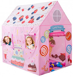 SANGANI COLORFUL KIDS PLAY TENT HOUSE FOR 3-13 YEAR GIRLS&BOYS MULTI C
