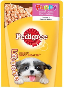 PEDIGREE Gravy Chicken 0.07 kg Wet New Born Dog Food - Location Specif