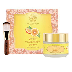 RYLLZ ESSENTIALS Vitamin C Clay Face Mask | Skin Brightening with Stab
