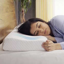 Sleepsia Cervical Orthopedic Contour Memory Foam Neck Pain Relief, Erg