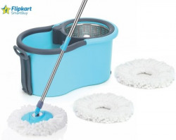 Flipkart SmartBuy NEW MOP SET WITH STEEL SPRINKLER 3 MICROFIBER REFILL