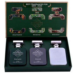 Perfumer's Club Best Fragrance for Men Gift Set of 3(Into The Wild +