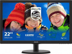 PHILIPS 21.5 inch Full HD Monitor (223V5LHSB2/94)(Res...