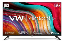 VW 80 CM (32 INCHES) PLAYWALL FRAMELESS SERIES HD READY ANDROID SMART