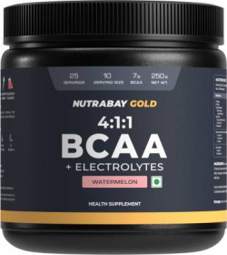 NUTRABAY GOLD BCAA 4:1:1 WATERMELON BCAA(250 G, WATER...
