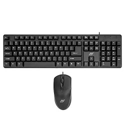 ANT VALUE FKBRI02 WIRED KEYBOARD AND MOUSE COMBO,FULL-SIZE KEYBOARD AN