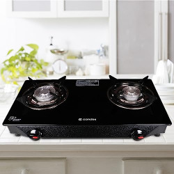 CANDES GAS STOVE 2 BURNERS | GAS SAVER TORNADO BURNERS | MANUAL IGNITI