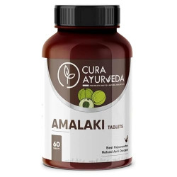 CURA AYURVEDA AMLA 100% NATURAL ANTI-OXIDANT TABLETS | HAIR AND SKIN H
