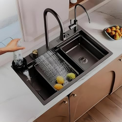 ARQUIN 304 Grade 30'' x 18'' x 9'' Kitchen Sink Anti Scratch Design Wi