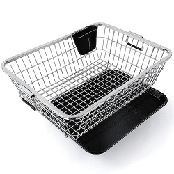 TEX-RO Utensils Basket Drainer & Dish Drainer Basket for Kitchen/Utens