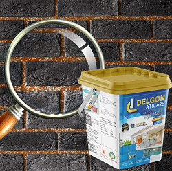 Delgon Laticare Premium Sparkle/Glitter Epoxy Tile Grout 5Kg (Silver D