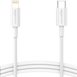 amazon basics Tpe Type-C To Lightning Cable | 20W Fast Charging, 480Mb